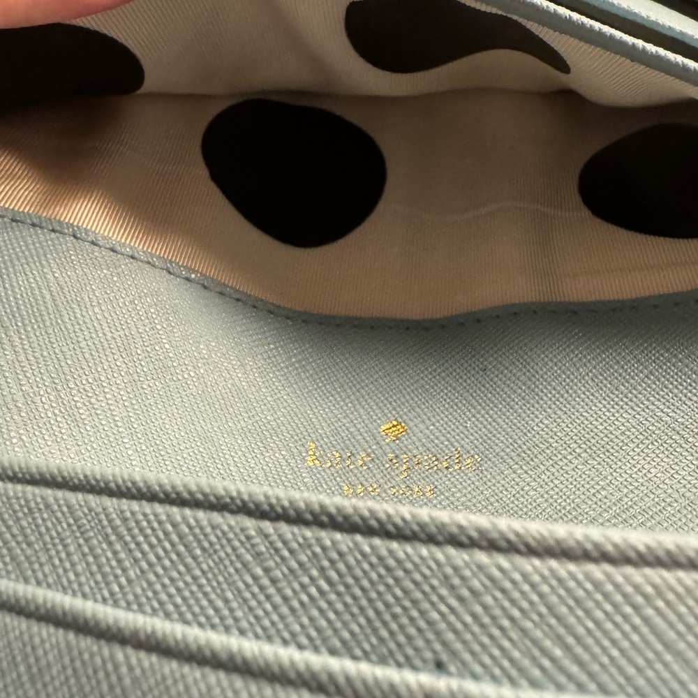 Blue Kate Spade Wallet - Picture 2 of 4